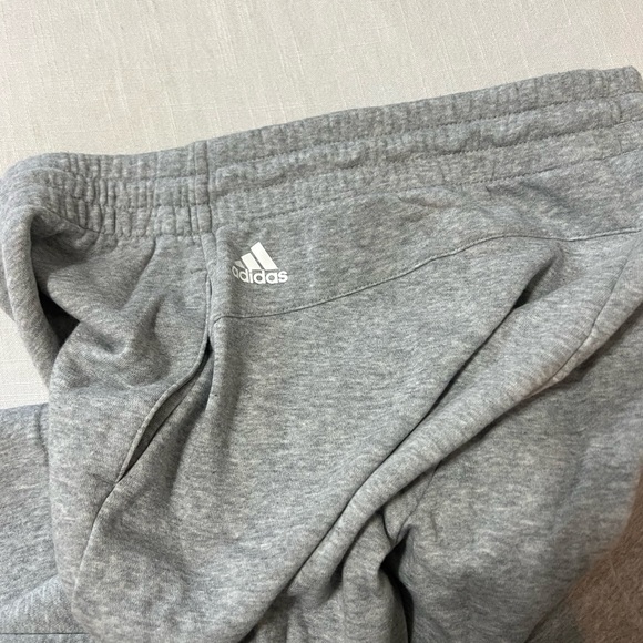 ADIDAS WOMENS MEDIUM GRAY JOGGERS - Picture 5 of 7
